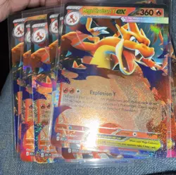 Pokemon TCG Mega Charizard Y ex 022/217 Double Rare Ascended Heroes Near Mint - Image 1