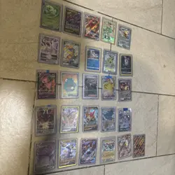 Pokemon Full Art Rare Card Collection of 26 Pokemon Cards - Mew Pikachu Mewtwo - Image 2