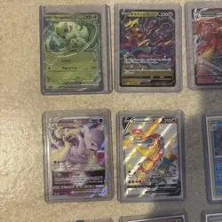 Pokemon Full Art Rare Card Collection of 26 Pokemon Cards - Mew Pikachu Mewtwo - Image 4