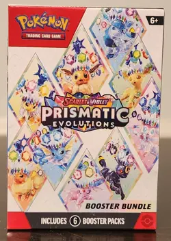 Pokemon TCG Prismatic Evolutions | Booster Bundle | Factory Sealed - Image 1