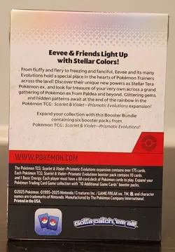 Pokemon TCG Prismatic Evolutions | Booster Bundle | Factory Sealed - Image 2