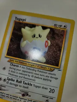 Togepi Uncommon 56/105 Pokemon Neo Destiny LP to NM - Image 2