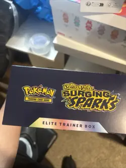 Pokemon TCG Scarlet & Violet Surging Sparks Elite Trainer Box ETB - NEW - Seal - Image 4