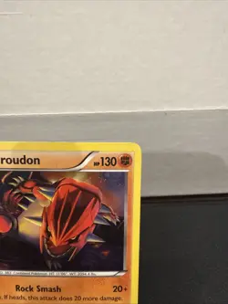 Groudon XY52 XY Holo Black Star Promo Pokemon - Image 3