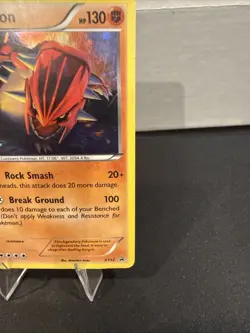 Groudon XY52 XY Holo Black Star Promo Pokemon - Image 4