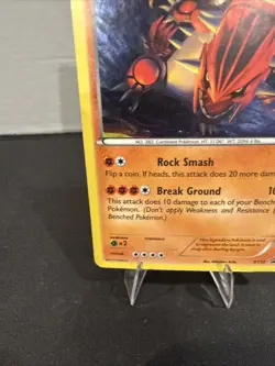 Groudon XY52 XY Holo Black Star Promo Pokemon - Image 5