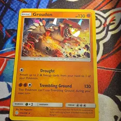 Pokemon TCG Groudon Cracked Ice Holo Deck Exclusives Basic 2019 113/236 - Image 1