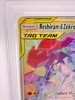 2019 Pokemon Sun & Moon Cosmic Eclipse Reshiram & Zekrom #259 | PSA 10 GEM MINT - Image 2