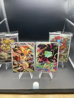 Pokemon Card 4 Card Lot - Typhlosion, Bulbasaur, Alakazam, Riolu - Sealed Promos - Image 1