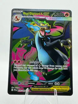 Pokemon TCG - Mega Charizard X ex - 109/094 - Phantasmal Flames Holo - NM - Image 1