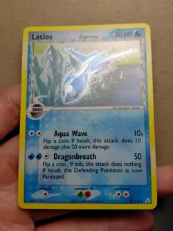 2006 Pokemon EX Holon Phantoms Latios Delta Species 22/110 Reverse Holo Rare LP - Image 5