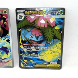 Pokemon Venusaur Evolution Line Ivysaur Mega Venusaur EX 134/132 155/132 - Image 3