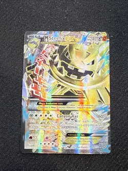 2016 Pokemon M Steelix EX Full Art Ultra Rare 109/114 - Steam Siege - NM - Image 1