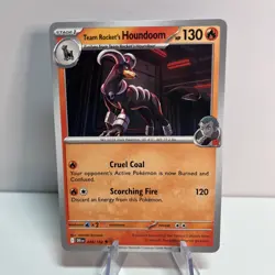 Team Rocket’s Houndoom 038/182 Uncommon Regular - Pokemon Destined Rivals - Image 1