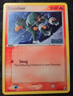 Pokemon Card - Houndour Unseen Forces 60/115 Common Reverse Holo Stamped - Image 1