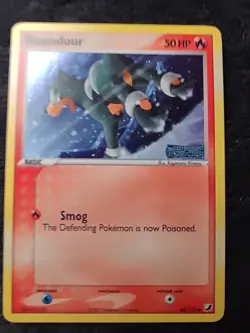 Pokemon Card - Houndour Unseen Forces 60/115 Common Reverse Holo Stamped - Image 2