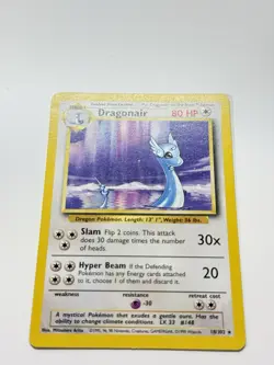 Dragonair 18/102 Non-Holo Pokemon Base Set English Lightly Played LP #1 - Image 5