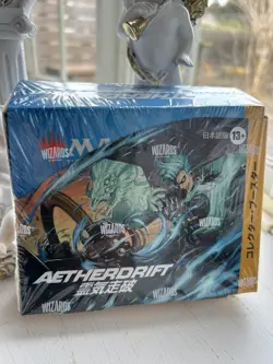MTG Magic Japanese Aetherdrift Collector Booster Box 12 Pack New Sealed - Image 1