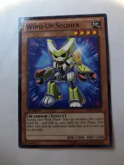 YuGiOh Wind-Up Soldier BP01-EN166 Starfoil Rare - 1st Edition MP - Image 1