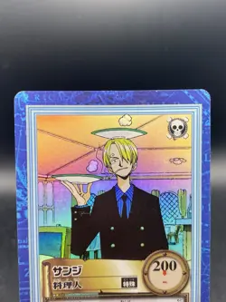 Sanji One Piece Carddass Hyper Battle Holo Rare Japanese Vintage Bandai S13 - Image 2