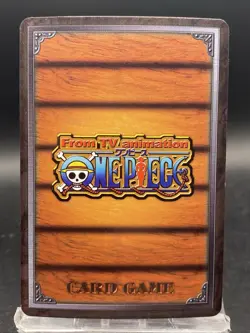 Monkey D. Luffy One Piece Card Game Japanese Vintage TCG Bandai BA-W02 - Image 4