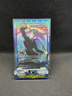 Union Arena Jujutsu Kaisen (JJK) Maki Zen'in Super Rare (SR) UE03BT/JJK-1-050 - Image 1