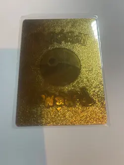 Blaine’s Charizard Gold Foil 100hp NM Fan Art Display Card Flame Jet - Image 2