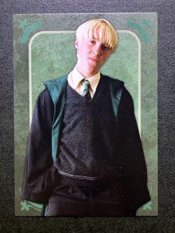 Draco Lucius Malfoy Harry Potter Evolution TCG Cards English Italy Panini #75 - Image 1