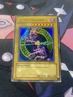 Yu-Gi-Oh Dark Magician Holo Card SDY-006 Unlimited Ultra Rare MP - Image 1
