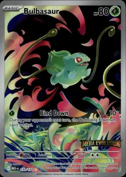 Bulbasaur - (Mega Evolution Stamped) Illustration Rare MCAP Miscellaneous Cards - Image 1