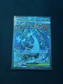 Pokemon Mega Charizard X EX Promo Holo 023 Me: Mega Evolution English Card - Image 1