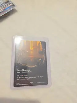 Sacred Foundry Borderless - EOE 0282 - NM - MTG Magic - Image 1