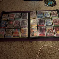 Bandai One Piece Card Game Mixed Lot Foil & Regular Cards w/ Binder Luffy Nami - Image 3