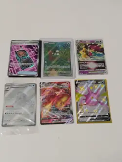 Pokemon Sealed Promo-Illustration Rare-VMAX-Crobat Promo-Full Art Holo Card Lot - Image 1