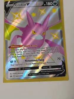 Pokemon Sealed Promo-Illustration Rare-VMAX-Crobat Promo-Full Art Holo Card Lot - Image 2