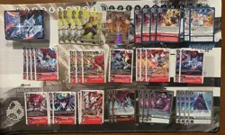 Digimon TCG Jesmon Card Lot - Jesmon/Gankoomon - 4x From Master to Disciple - Image 1
