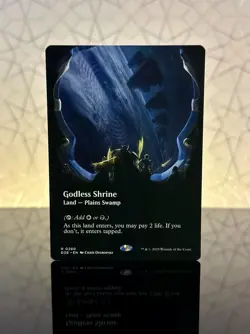 Godless Shrine #0280 EOE R (Borderless) (Non-Foil) - MTG Edge of Eternities - Image 1