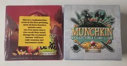 Munchkin CCG Collectible Card Game Base Set And Blarg Booster Box! Both Sealed! - Image 1