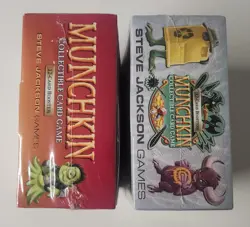 Munchkin CCG Collectible Card Game Base Set And Blarg Booster Box! Both Sealed! - Image 3