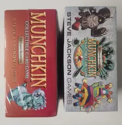 Munchkin CCG Collectible Card Game Base Set And Blarg Booster Box! Both Sealed! - Image 4