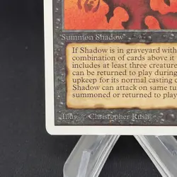 Nether Shadow MTG Unlimited Rare Black Creature Near-Mint x1 - Image 4
