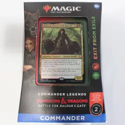 Commander Legends: Battle for Baldur's Gate - Exit from Exile Commander Deck MTG - Image 1