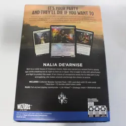 MTG COMMANDER LEGENDS: BATTLE FOR BALDUR'S GATE PARTY TIME SEALED D & D - Image 2