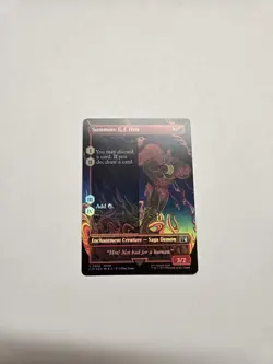 Summon: G.F. Ifrit (Borderless) #369 (Foil) (NM) Final Fantasy FIN Magic MTG - Image 1