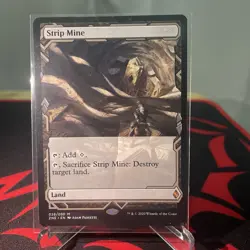 MTG Strip Mine Zendikar Rising Expeditions 028/030 - Image 1