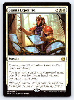 Sram's Expertise - Aether Revolt - MTG - Image 1