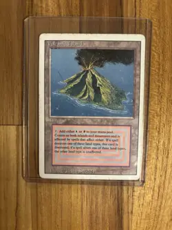 MTG Magic the Gathering Volcanic Island Revised Edition Dual Land - Image 1
