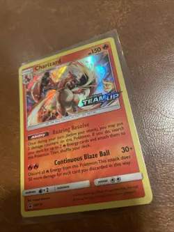 2019 Pokemon Sun Moon Team Up Charizard Promo #SM158 Near Mint - Image 2