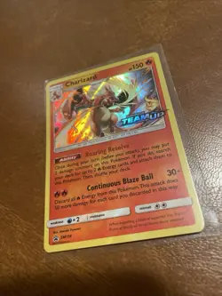 2019 Pokemon Sun Moon Team Up Charizard Promo #SM158 Near Mint - Image 3