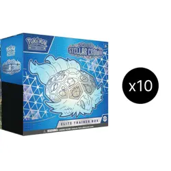 Pokemon TCG - Stellar Crown Elite Trainer Box ETB - Lot of 10 - Sealed Case - Image 1